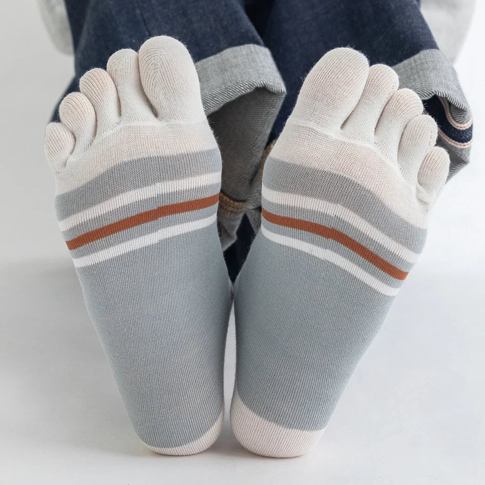 Calcetines de Dedos Medios Tennis T38-44 (5 Pares)