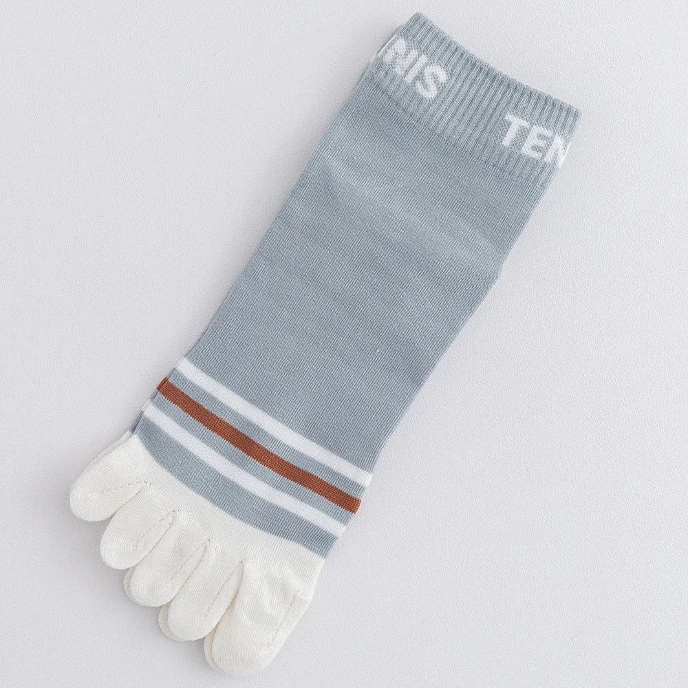 Calcetines de Dedos Medios Tennis T38-44 (5 Pares)