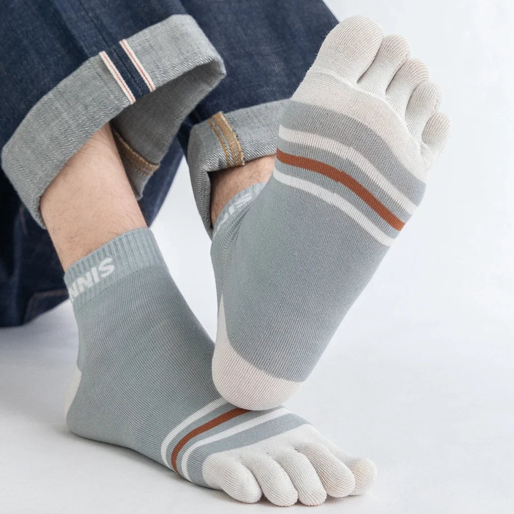 Calcetines de Dedos Medios Tennis T38-44 (5 Pares)