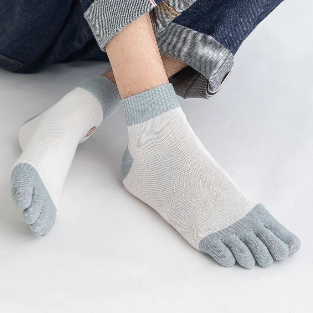 Calcetines de Dedos Medios Tennis T38-44 (5 Pares)