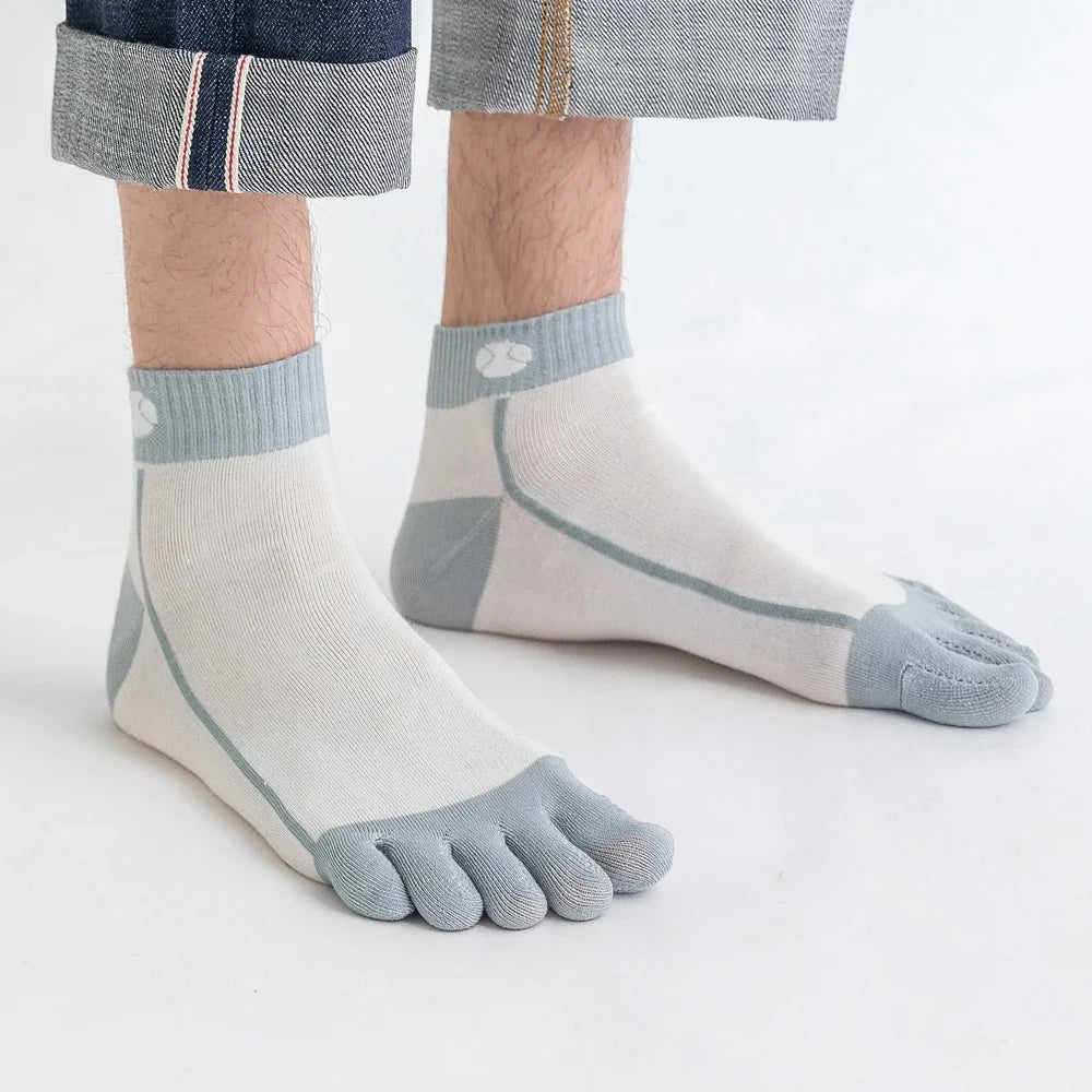 Calcetines de Dedos Medios Tennis T38-44 (5 Pares)