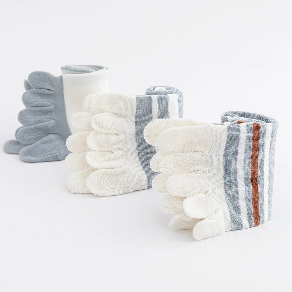 Calcetines de Dedos Medios Tennis T38-44 (5 Pares)