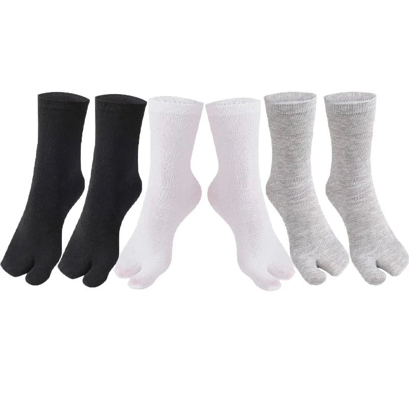 Calcetines de Dedos: Tabi T38-44 (3 Pares)