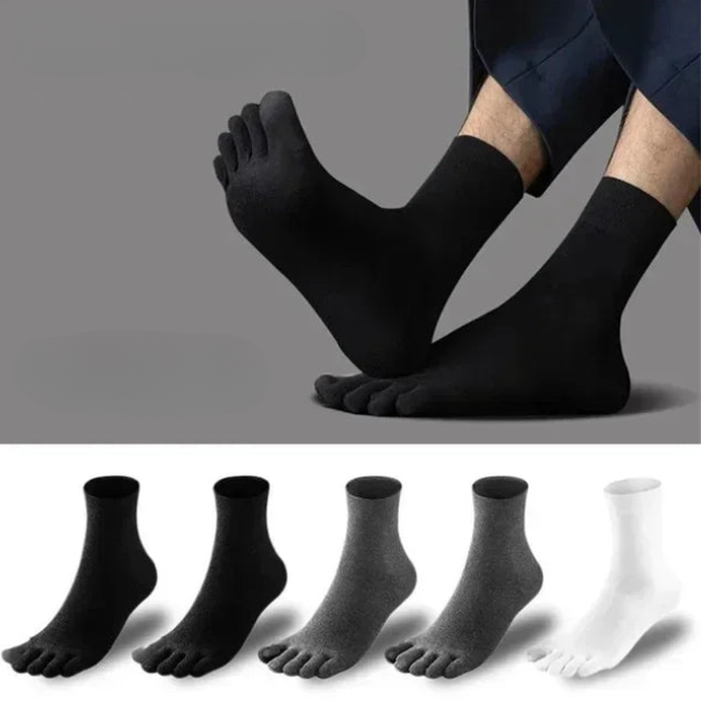 Calcetines de Dedos Medios: 1.0 T38-45 (5 Pares)