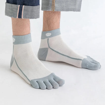 Calcetines de Dedos Medios Tennis T38-44 (5 Pares)