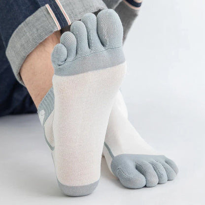 Calcetines de Dedos Medios Tennis T38-44 (5 Pares)