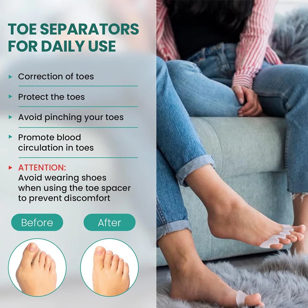Separadores de Dedos Barefoot