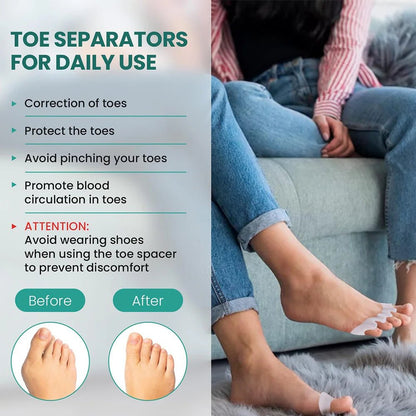 Separadores de Dedos Barefoot